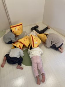 保育所避難訓練